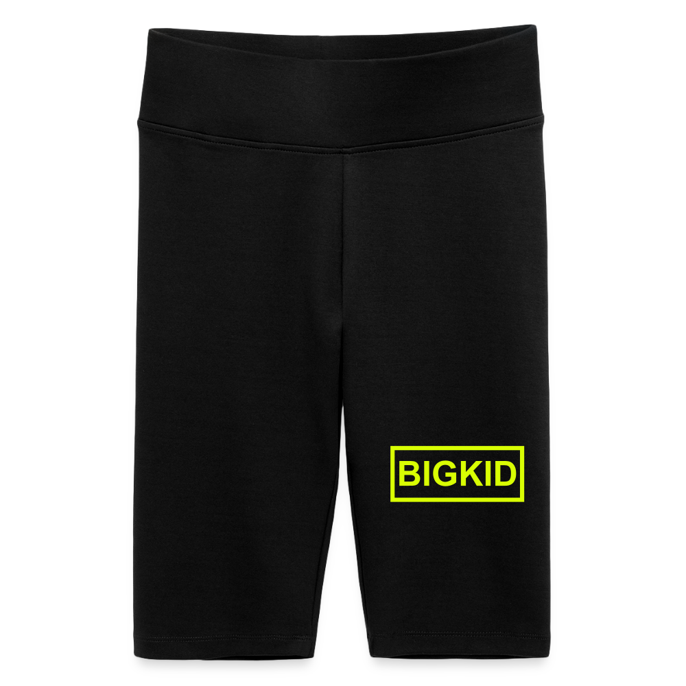 Women's High-waist bike Shorts - black