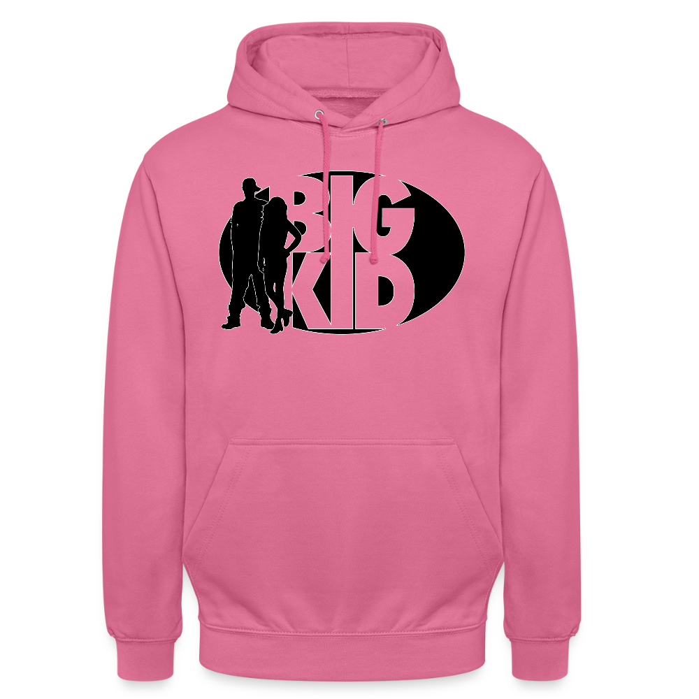 Blacked Out Hoodie - pink