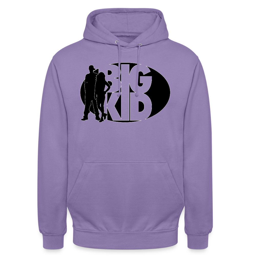 Blacked Out Hoodie - lavender