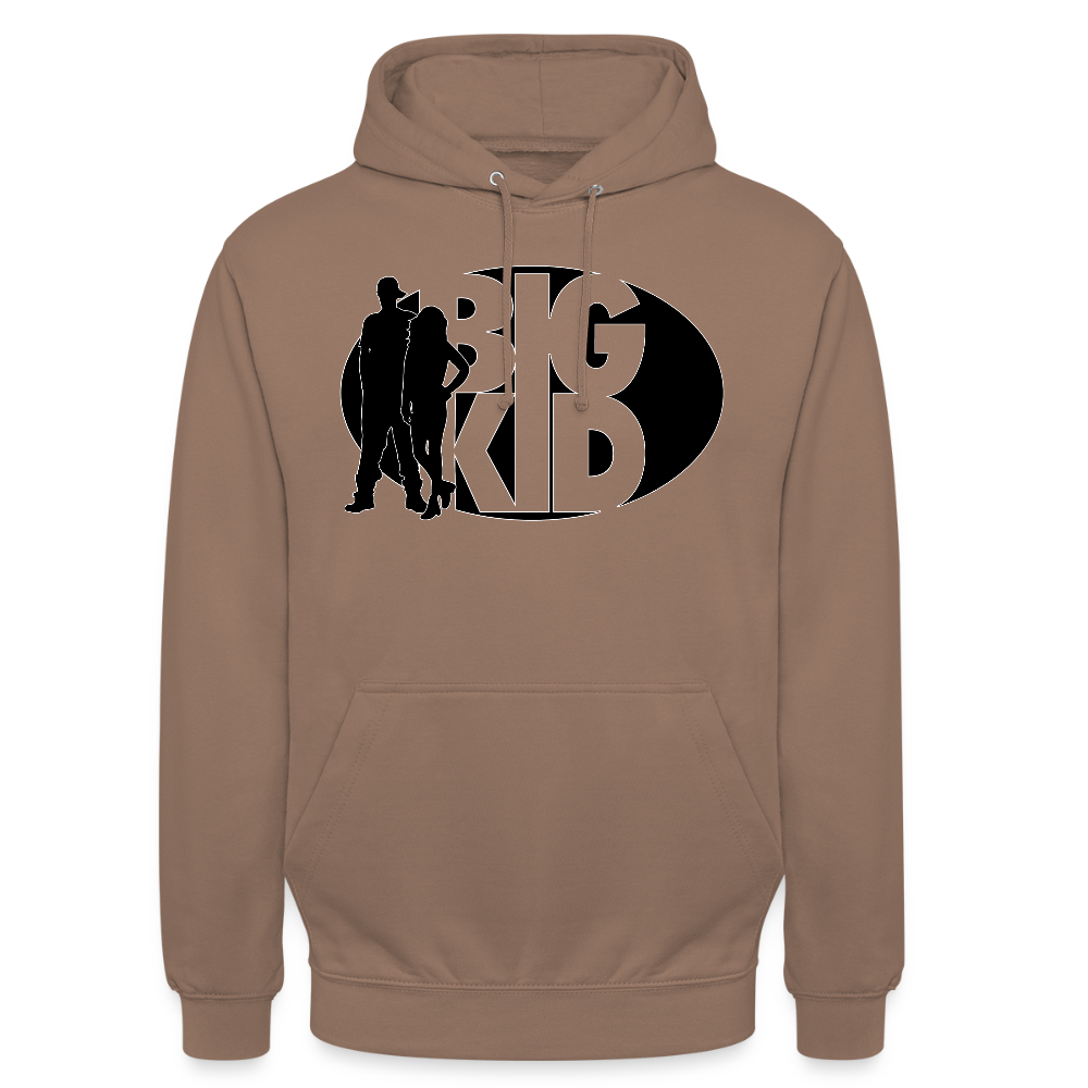 Blacked Out Hoodie - mocha