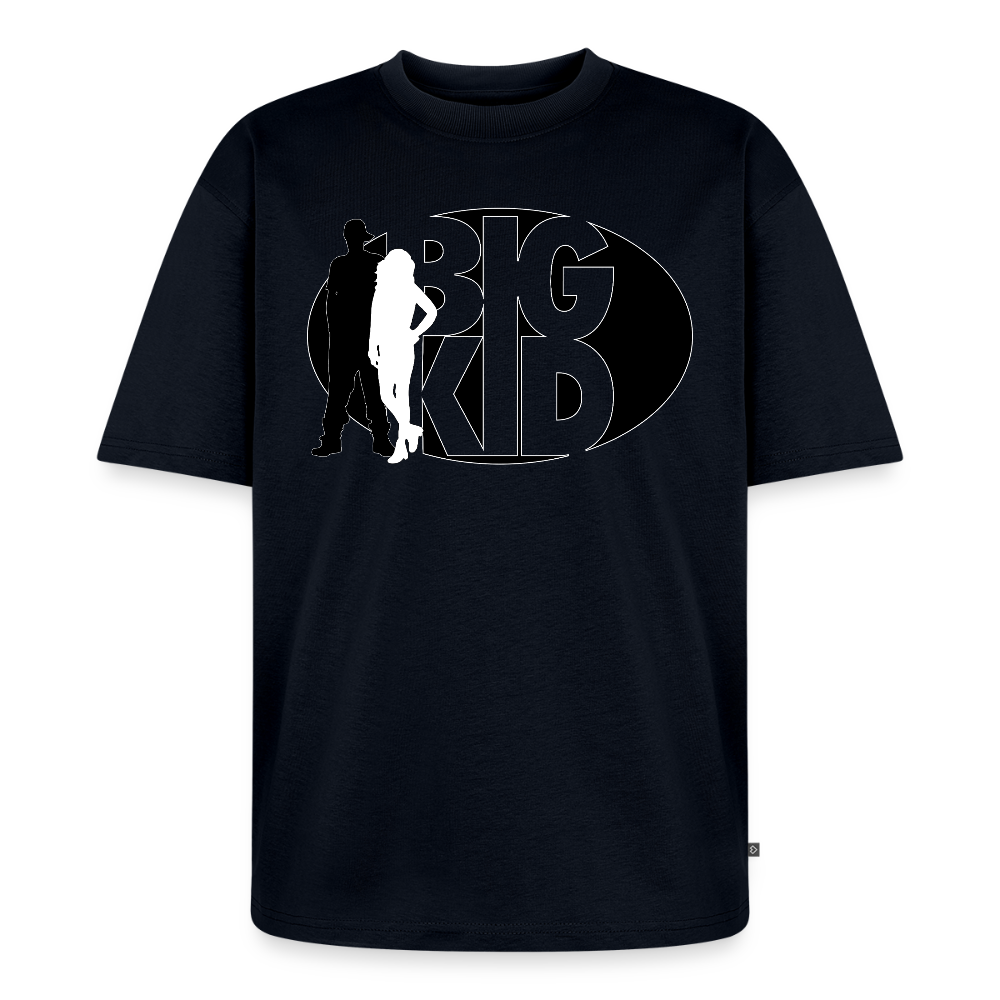 Unisex Oversized Organic T-Shirt - navy