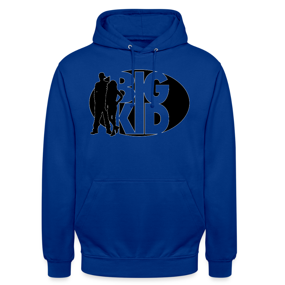 Blacked Out Hoodie - bright royal
