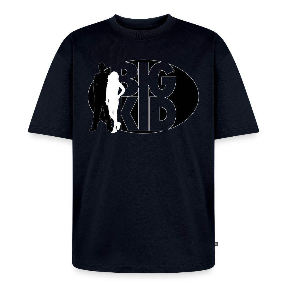 Unisex Oversized Organic T-Shirt - navy