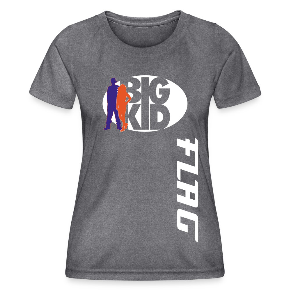 Women's Flag football T-Shirt - dark melange 