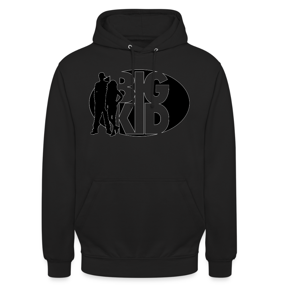 Blacked Out Hoodie - black