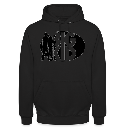 Blacked Out Hoodie - black