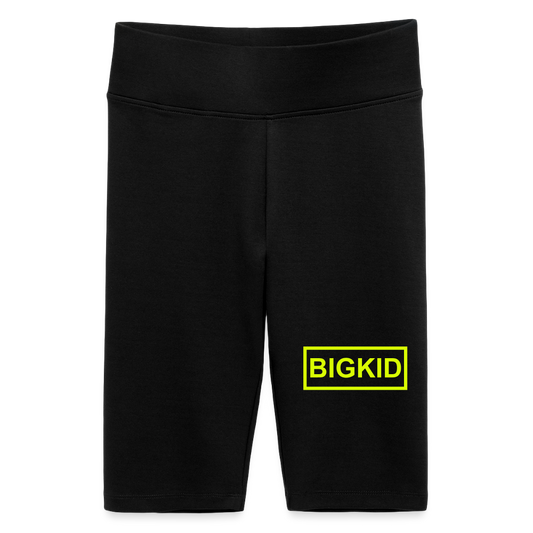Women's High-waist bike Shorts - black