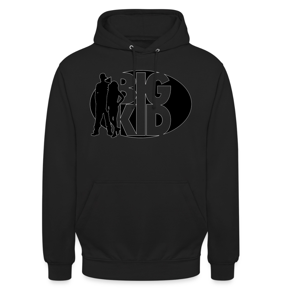 Blacked Out Hoodie - black