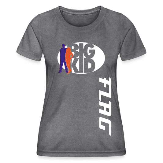 Women's Flag football T-Shirt - dark melange 