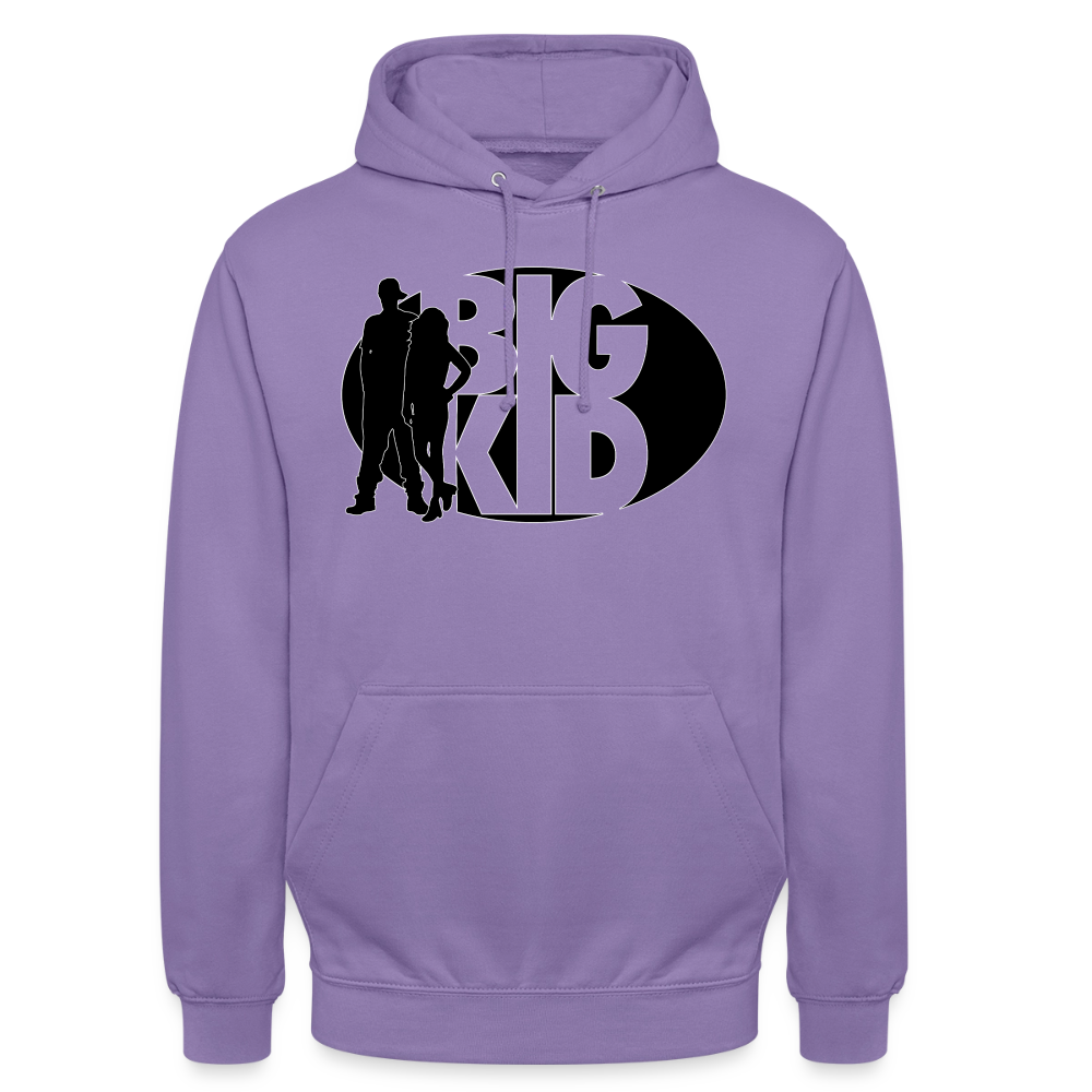Blacked Out Hoodie - lavender