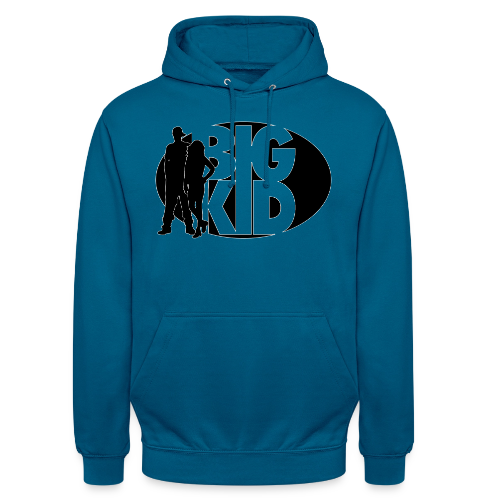 Blacked Out Hoodie - deep sea blue 