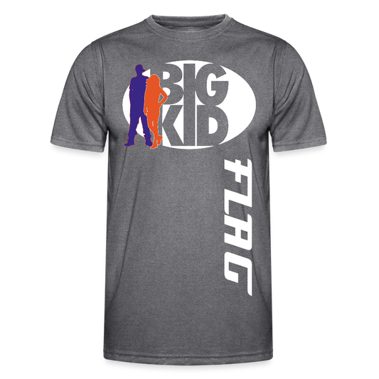Men's Flag T-Shirt - dark melange 