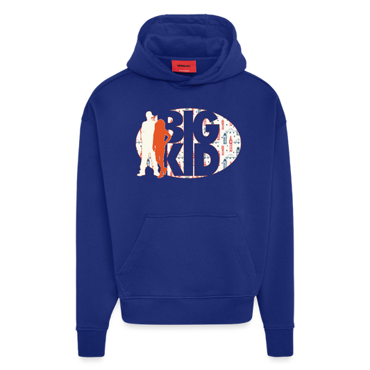 Heavyweight Oversized Organic Hoodie Made in EU - Iconic Blue