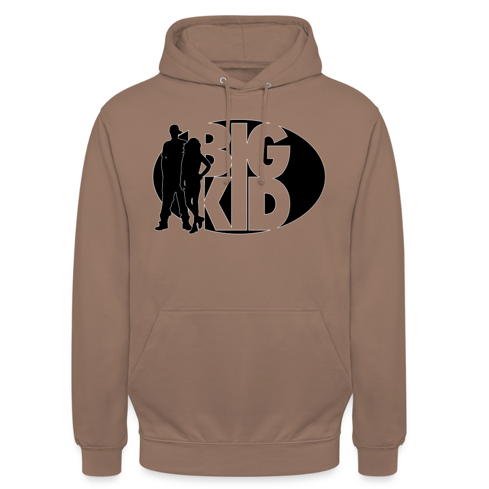 Blacked Out Hoodie - mocha
